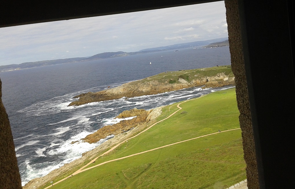 A Coruña cuando llueve Torre de Hércules