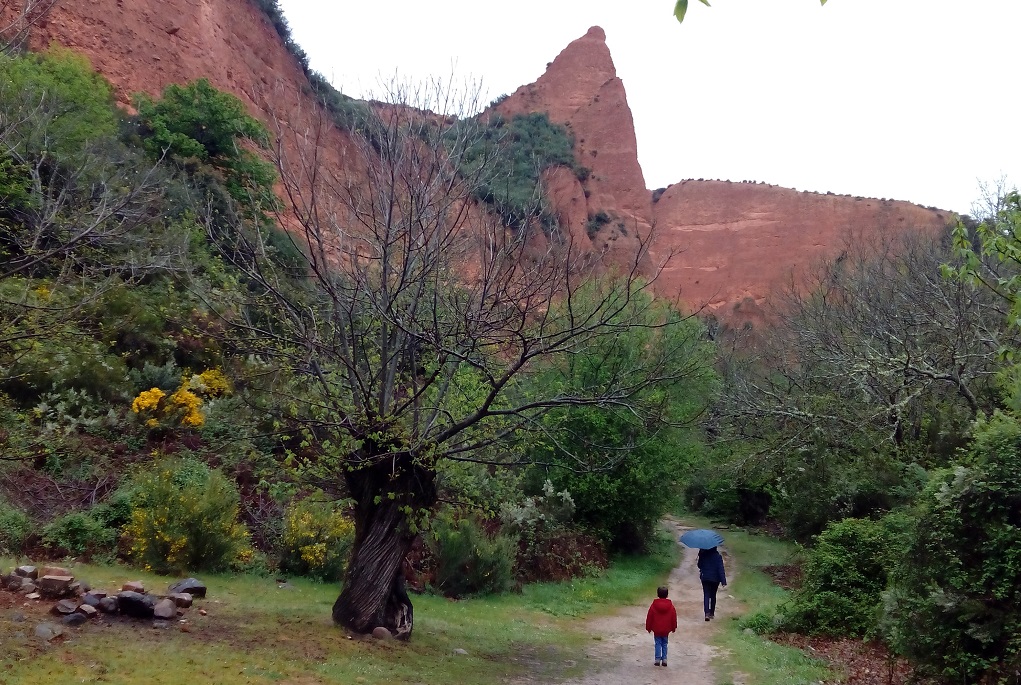 Castilla-León con niños: Parque Natural de Las Médulas