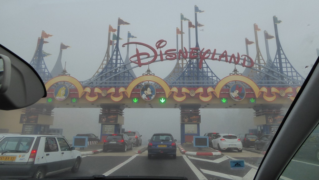 Peaje de acceso a Disneyland París