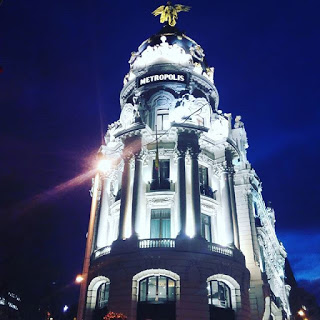 El centro histórico de Madrid, con niños