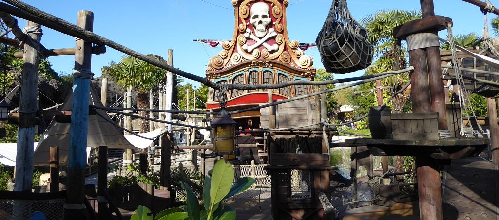 Barco pirata en Disneyland París