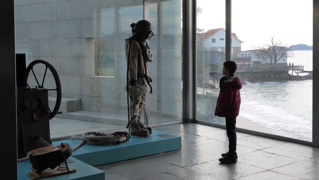El Museo do Mar de Galicia con niños