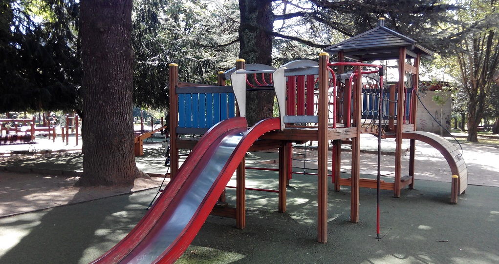 Parque Rosalía de Castro en Lugo y sus zonas infantiles