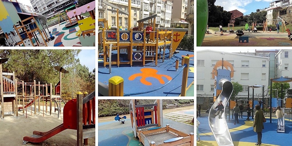 Los mejores parques infantiles en Santiago de Compostela