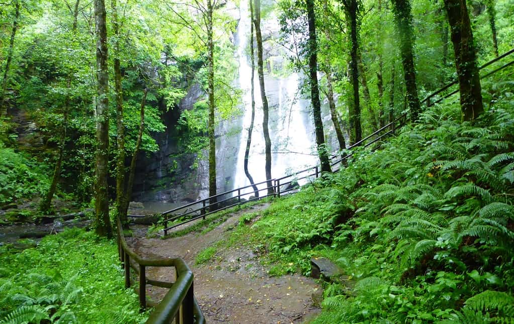 La cascada más grande de Galicia: Seimeira de Vilagocende