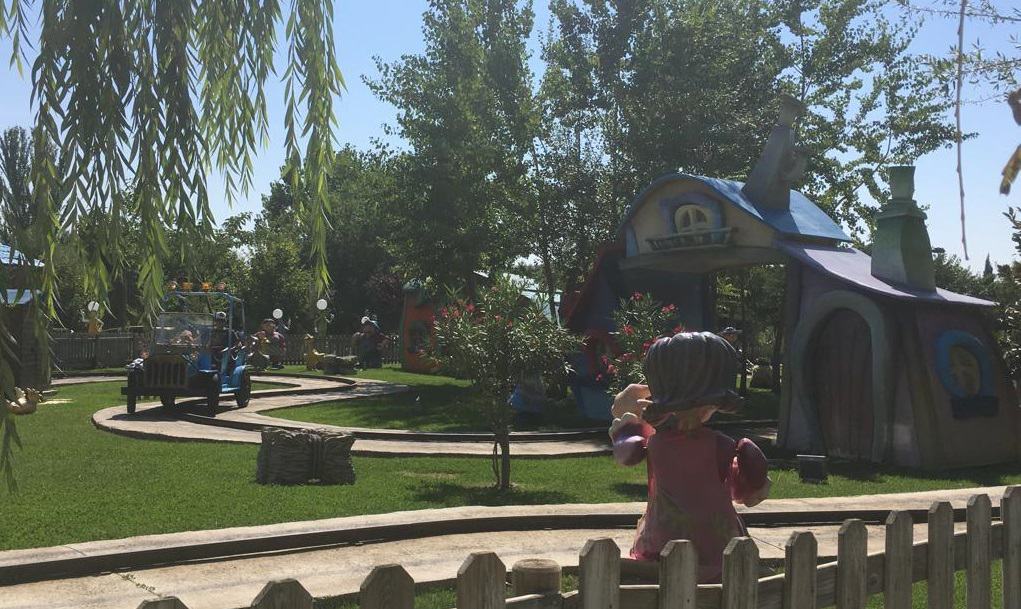 Parque Torrejón de Ardoz con niños