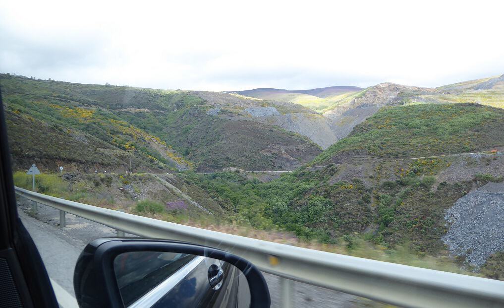Carreteras pintorescas en Valdeorras