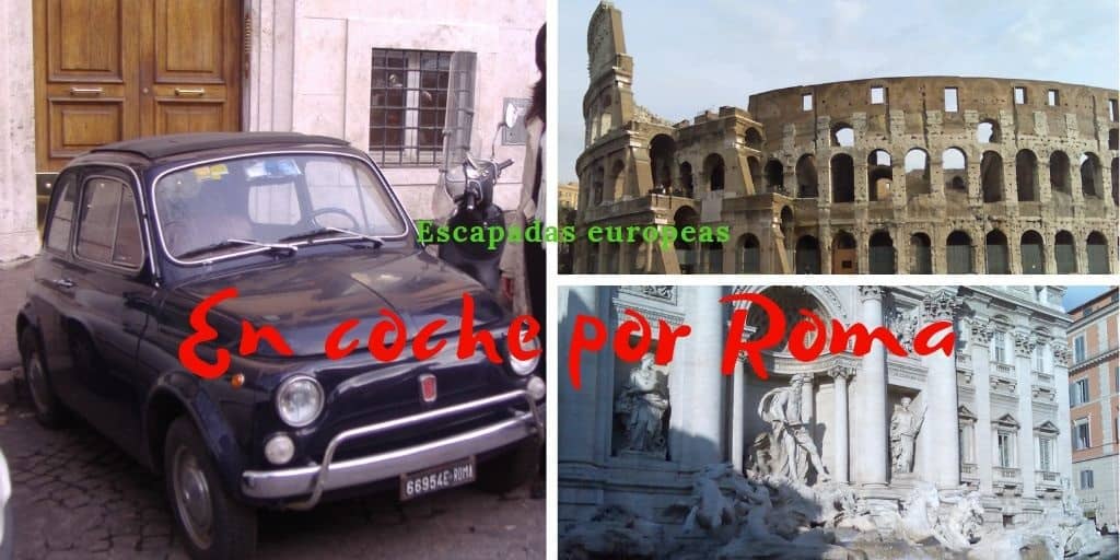 Un recorrido en coche por Roma