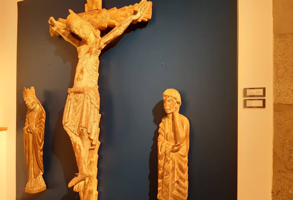escultura gótica en la Ribeira Sacra