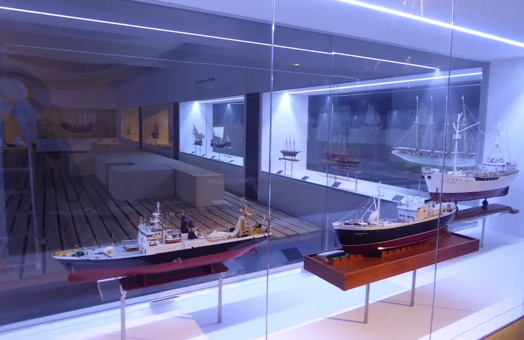 El Museo Marítimo de Ílhavo maquetas
