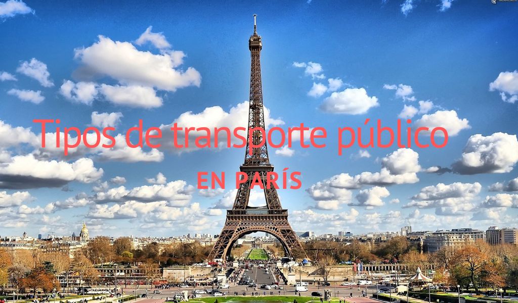 Tipos de transporte público en París