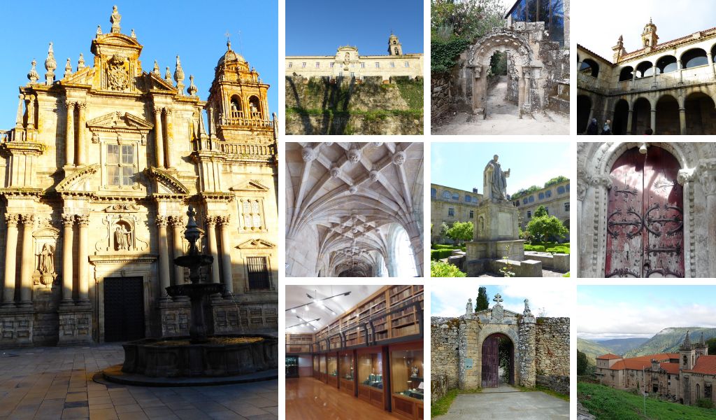 Los monasterios de Galicia en 25 visitas