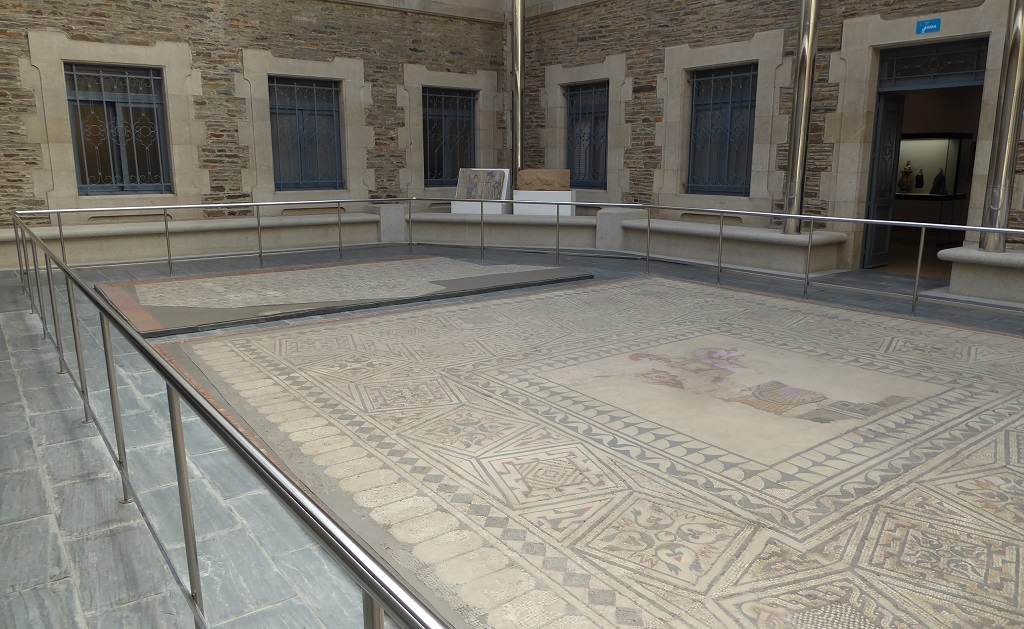 Mosaicos romanos en el Museo de Lugo
